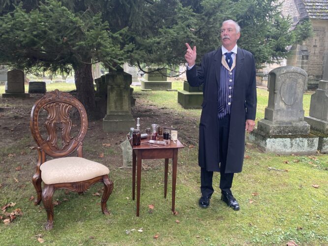Portrayers Give Life To Notable Wheeling Figures During Greenwood Cemetery Tour | News, Sports, Jobs - Vimarsana News