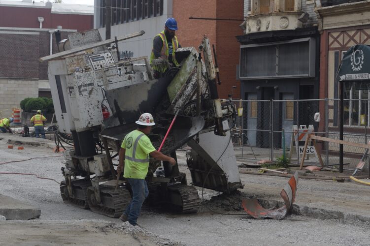 Downtown Wheeling Streetscape a Work in Progress | News, Sports, Jobs - Vimarsana News