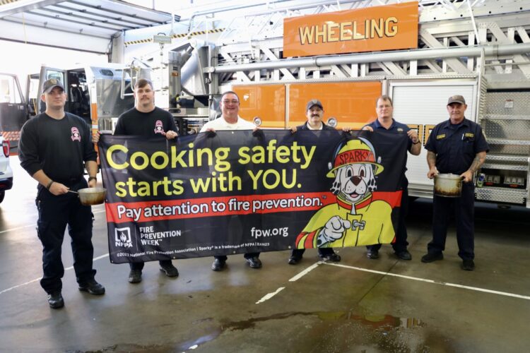 Wheeling Firefighters Focus on Cooking Safety for Fire Prevention Week | News, Sports, Jobs - Vimarsana News