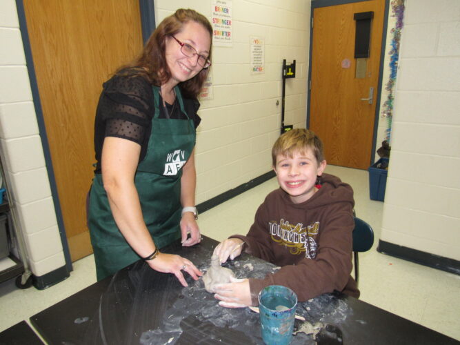 Moundsville Middle School Art Teacher Draws Statewide Honor | News, Sports, Jobs - Vimarsana News