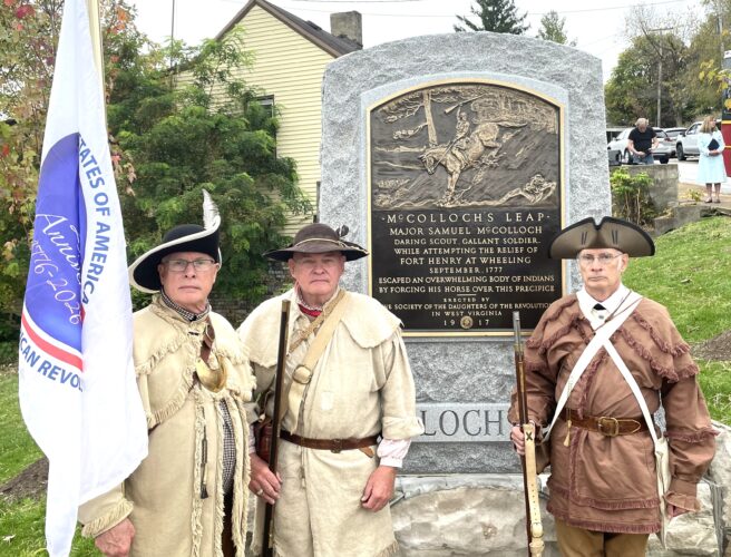 McColloch's Leap Monument Dedicated | News, Sports, Jobs - Vimarsana News