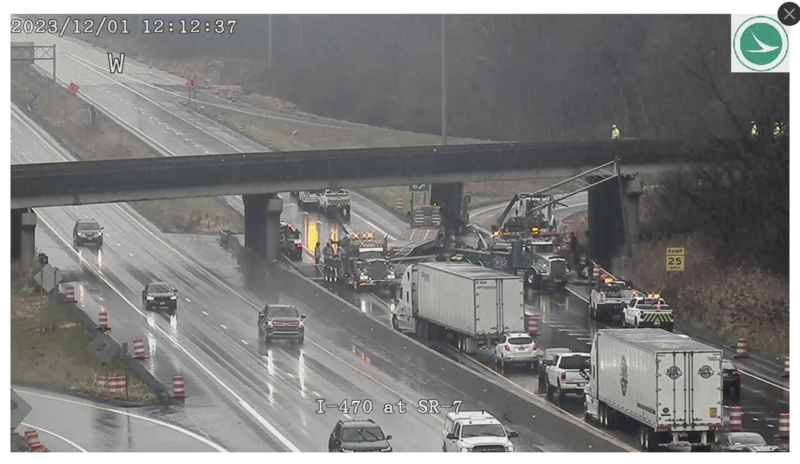 UPDATE: I-470 Reopened, Off-Ramp To Ohio 7 Still Closed | News, Sports, Jobs - Vimarsana News