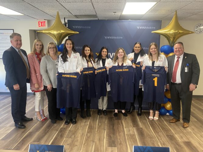 Aspiring Nurses Sign On At WVU Medicine Reynolds Memorial | News, Sports, Jobs - Vimarsana News
