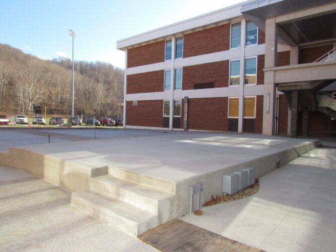 Construction of New Outdoor Classroom Continues at John Marshall High School | News, Sports, Jobs - Vimarsana News