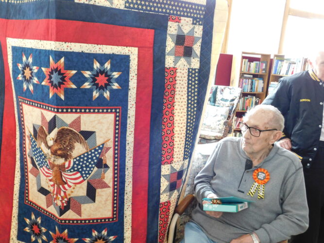 World War II Veteran in Bellaire Celebrates 97th Birthday | News, Sports, Jobs - Vimarsana News