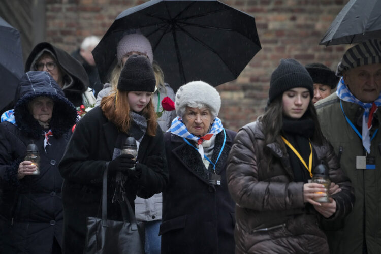 Nazi death camp survivors mark 79th anniversary of Auschwitz liberation on Holocaust Remembrance Day | News, Sports, Jobs - Vimarsana News