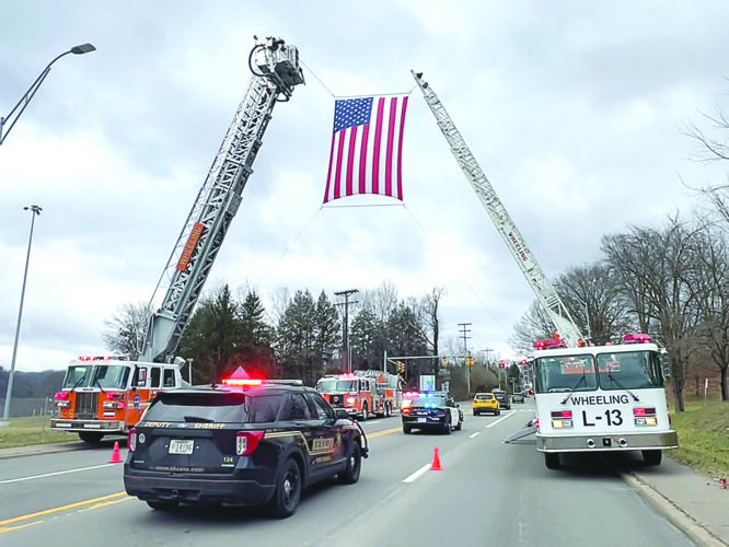 Law Enforcement Pays Tribute to Late Arthur "Art" McKenzie | News, Sports, Jobs - Vimarsana News