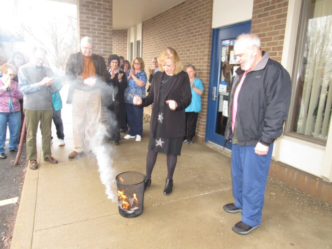 Wheeling Health Right Burns Mortgage Thanks to Anonymous Donation | News, Sports, Jobs - Vimarsana News