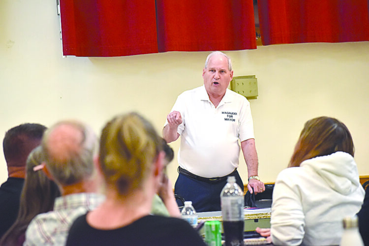 Wheeling Mayoral Candidate Denny Magruder Holds Discussion With Residents | News, Sports, Jobs - Vimarsana News