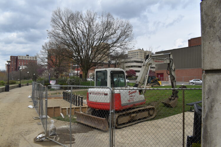 Construction Underway on Splash Pad at Wheeling Heritage Port | News, Sports, Jobs - Vimarsana News