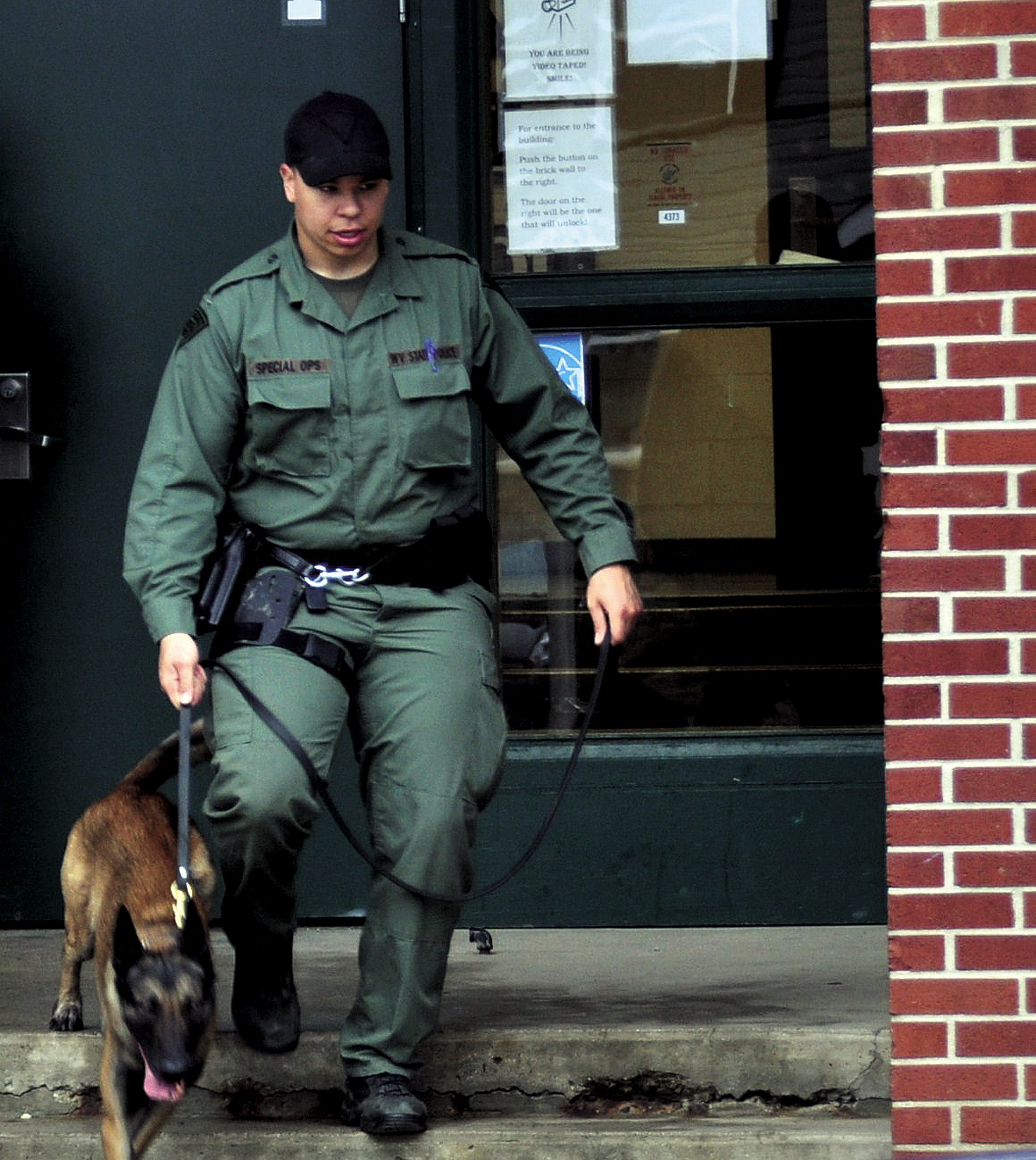 K9 Unit Sniffs Around Elkins Middle School News, Sports, Jobs The