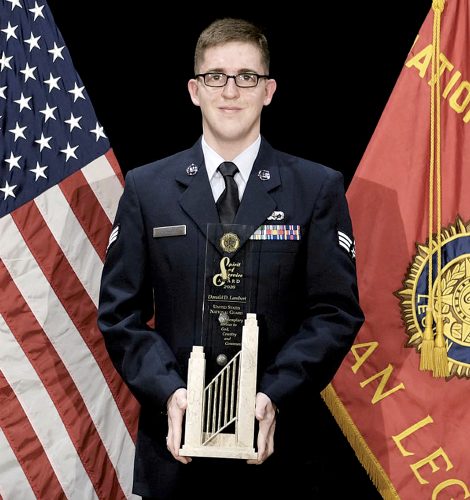 Lambert receives national American Legion award | News, Sports, Jobs - Vimarsana News