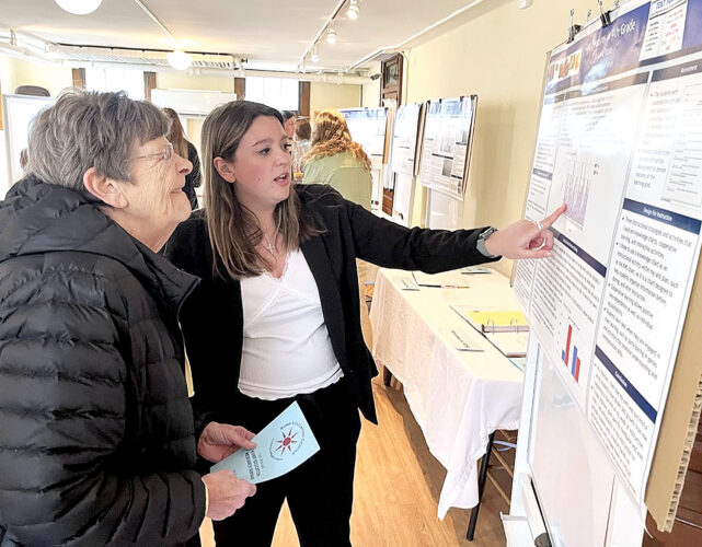Davis & Elkins students make presentations at Kump Center | News, Sports, Jobs - Vimarsana News