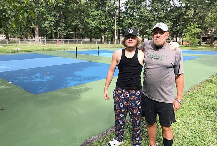 Pickleball courts created at Elkins City Park | News, Sports, Jobs - Vimarsana News