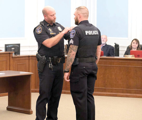 Elkins Police Promotion | News, Sports, Jobs - The Intermountain - Vimarsana News