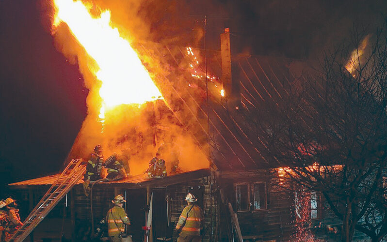 Kings Run Road home deemed a total loss after evening fire | News, Sports, Jobs - Vimarsana News