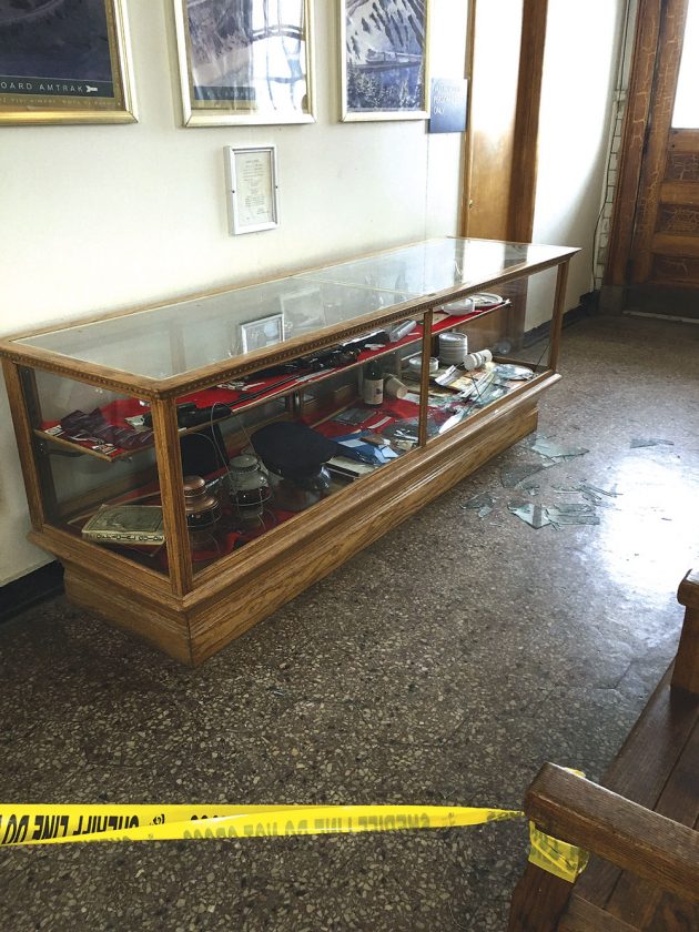 Amtrak depot has weekend break-in | News, Sports, Jobs - The Pierce County Tribune - Vimarsana News