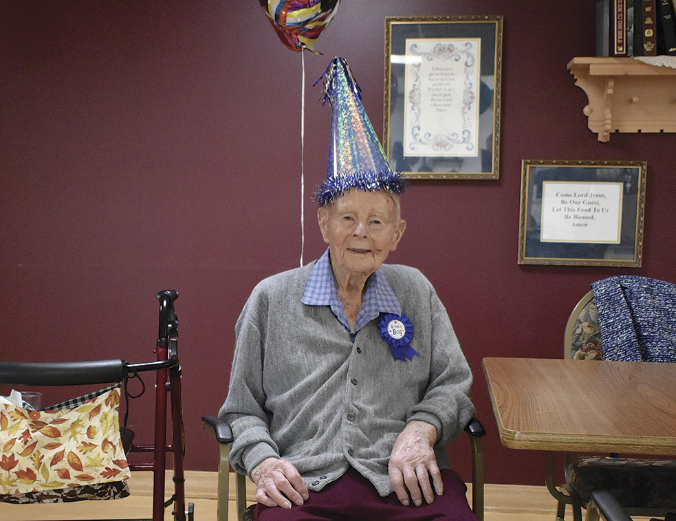 Haaland Estates resident celebrates 101st birthday | News, Sports, Jobs - Vimarsana News