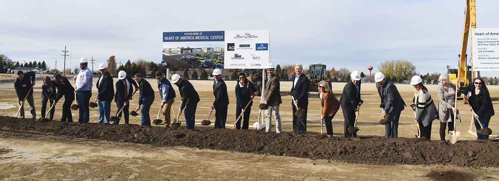 Officials break ground at new HAMC site | News, Sports, Jobs - The Pierce County Tribune - Vimarsana News