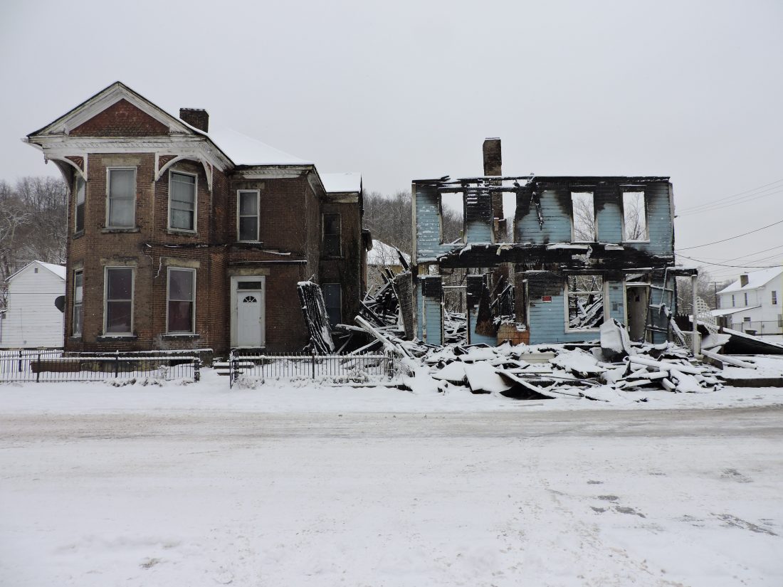 Duplex destroyed by fire, another home saved News, Sports, Jobs The Times Leader