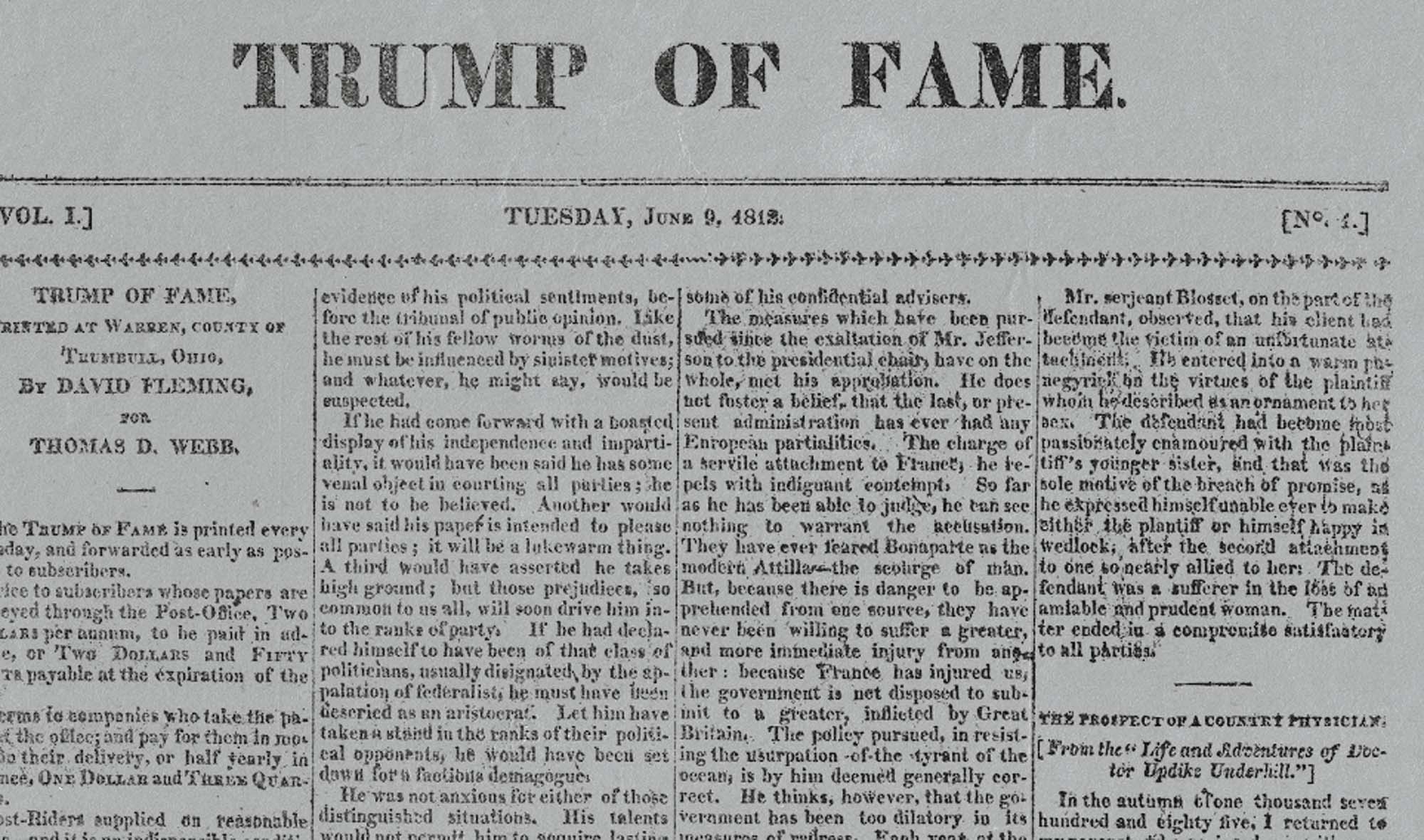 Trump of Fame to Tribune Chronicle News, Sports, Jobs Tribune Chronicle