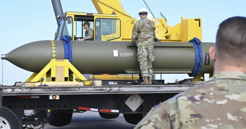 Mon. 8:50 a.m.: US bomb designed to hit targets like Iran underground nuclear sites briefly reappears amid tensions | News, Sports, Jobs - Vimarsana News