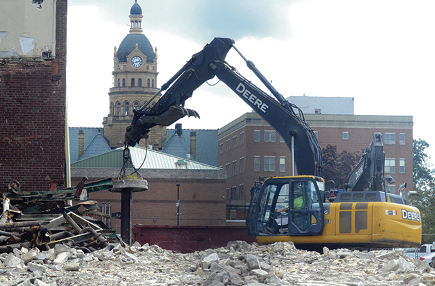 Former Wean headquarters site razed | News, Sports, Jobs - Vimarsana News