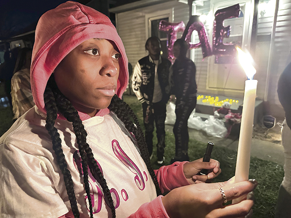 Candelight vigil for Ashante Fisher-Kirksey | News, Sports, Jobs - Vimarsana News