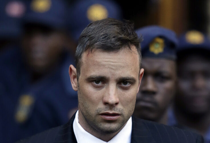 Fri. 7:30 a.m.: South African Olympic runner Oscar Pistorius granted parole 10 years after killing his girlfriend