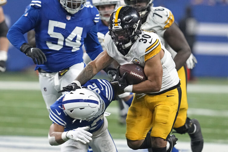 Colts thump struggling Steelers 30-13, extending Pittsburgh&rsquo;s losing streak