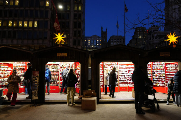 Americans ramped up spending during the holidays despite some financial anxiety and higher costs