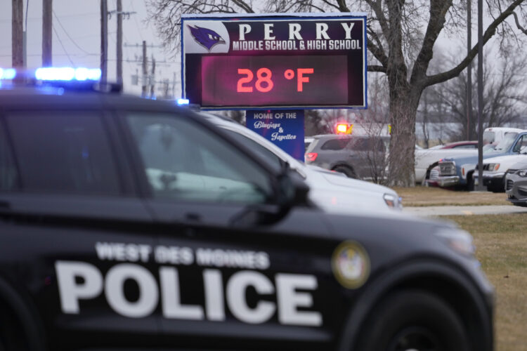 Police say there has been a shooting at a high school in Perry, Iowa; extent of injuries unclear | News, Sports, Jobs - Vimarsana News