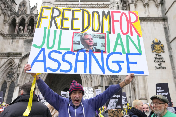WikiLeaks founder Assange faces his last legal roll of the dice in Britain to avoid US extradition | News, Sports, Jobs - Vimarsana News