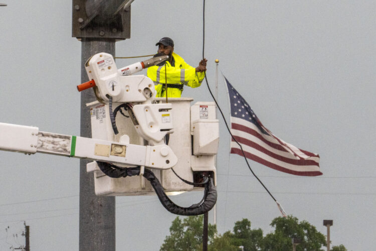 Weather-weary Texas battered again as powerful storm, strong winds kill 1, cause widespread damage