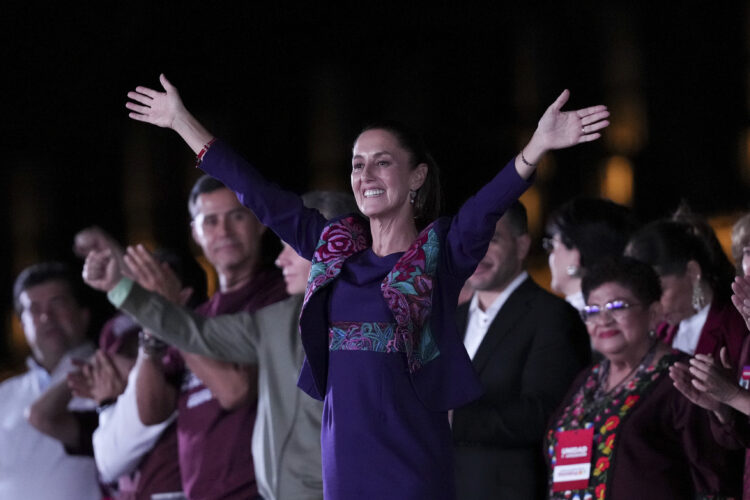 Mexico elects Claudia Sheinbaum as its first female president Mexico elects Claudia Sheinbaum as its first female president