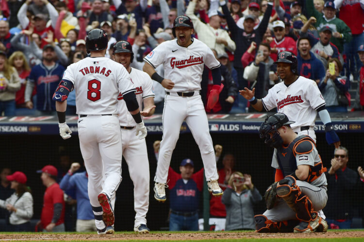 Guardians defeat Tigers 7-3 to advance to ALCS