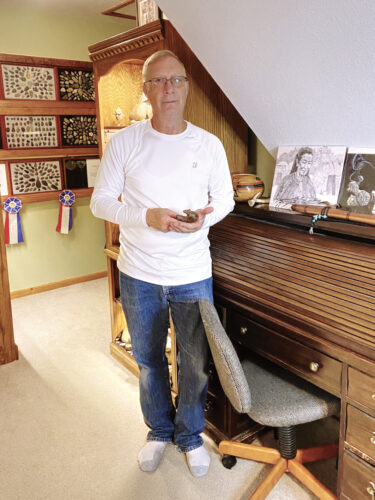 Falls man digs artifacts