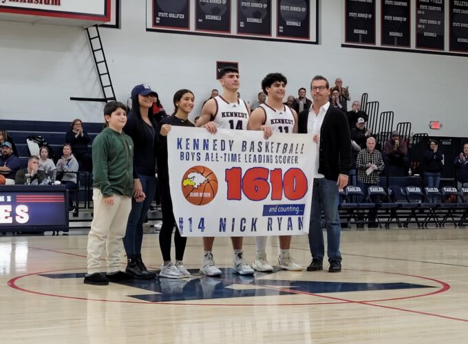 Ryan sets JFK&rsquo;s all-time scoring record