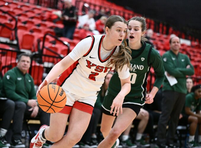 YSU shuts down Cleveland State in 61-38 win