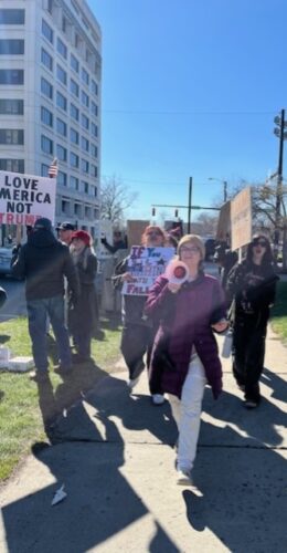 Warren joins massive No Kings protests nationwide