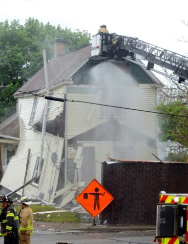 UPDATE: House destroyed in gas explosion