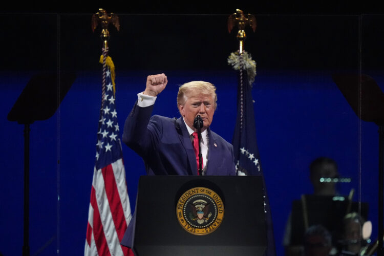 Trump trumpets one of &lsquo;most joyous and glorious milestones of all time&rsquo; at America250 bash