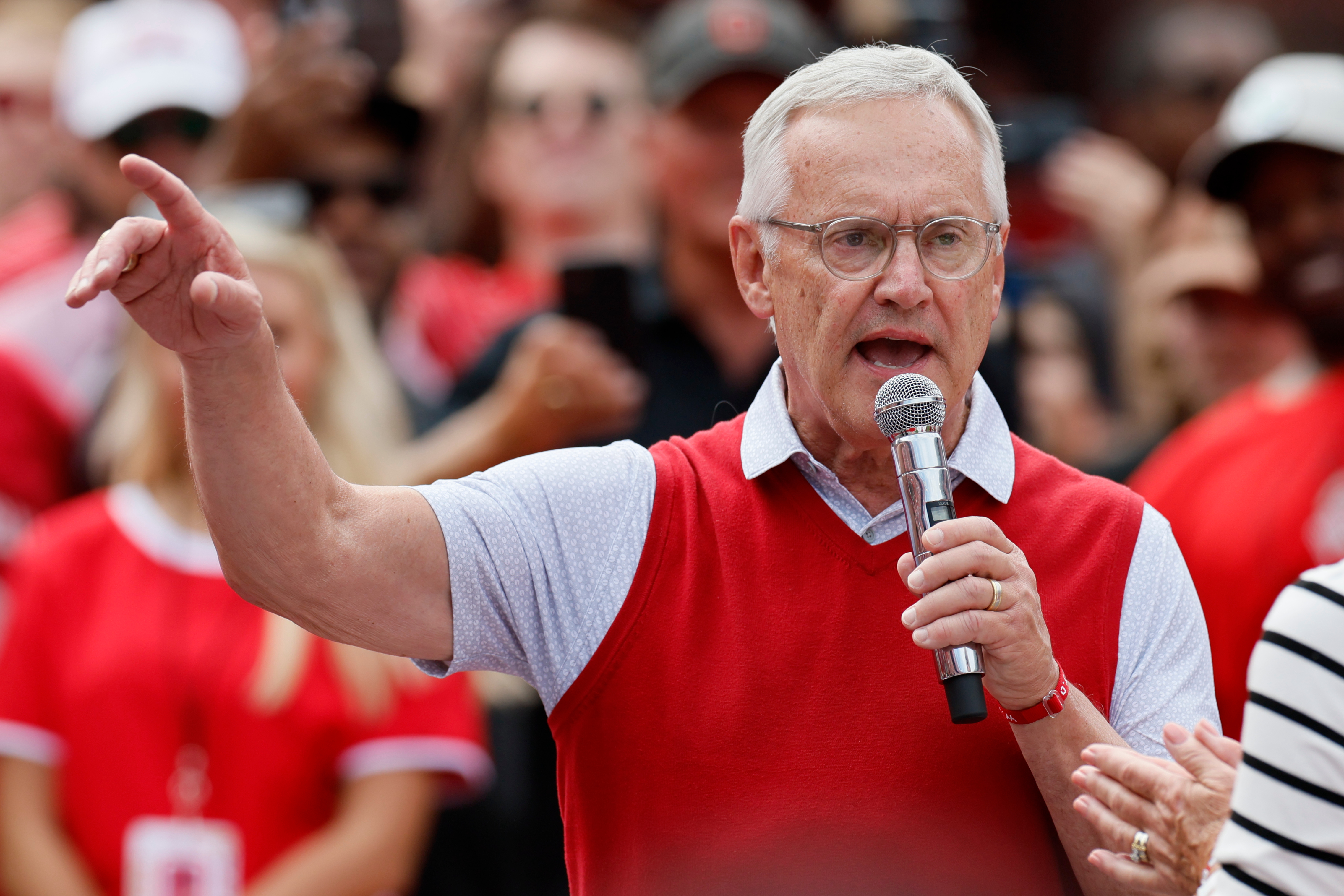 OSU routs Ball State; Tressel joins Ring of Honor OSU routs Ball State; Tressel joins Ring of Honor