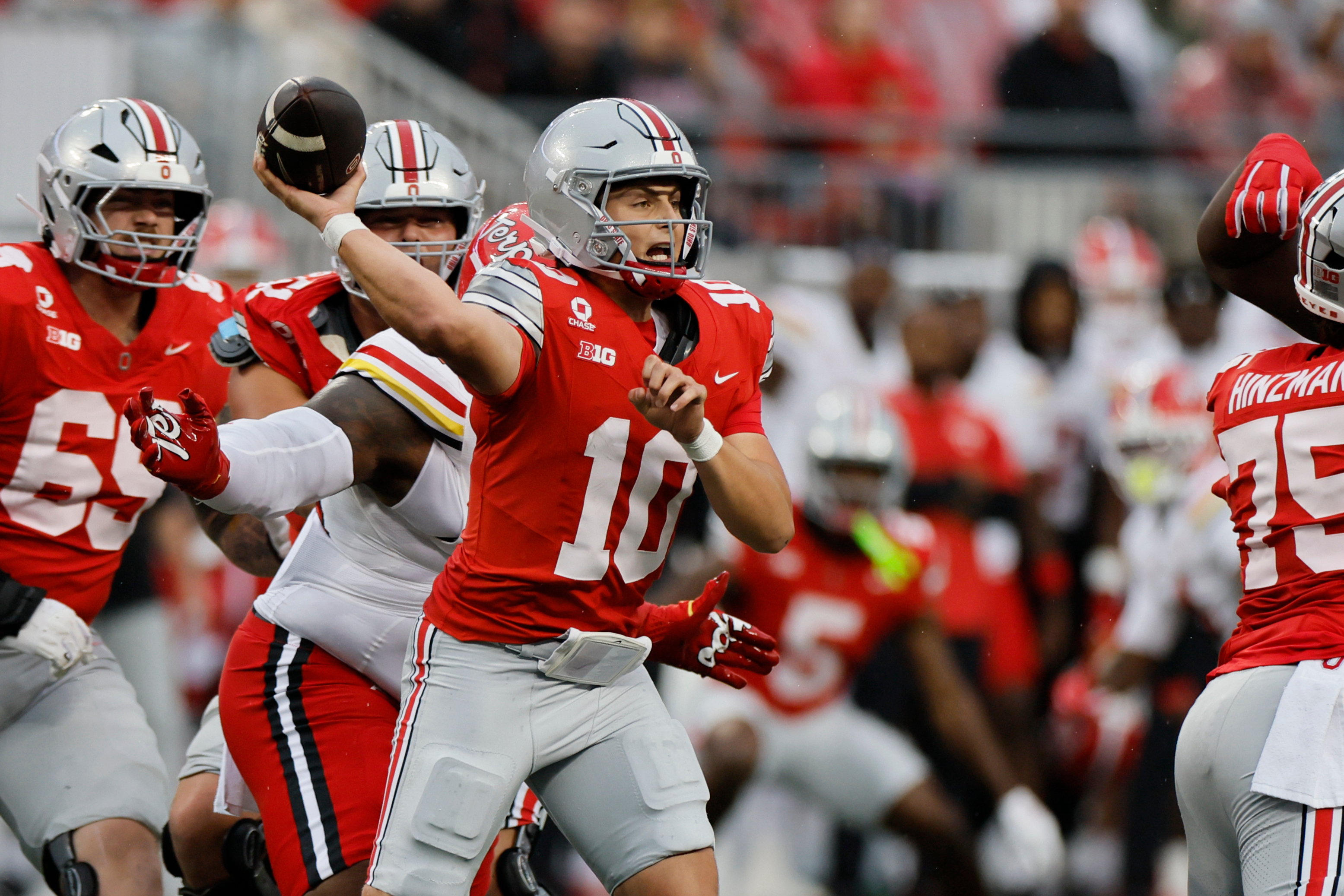 Ohio State downs Maryland before entering toughest stretch of schedule