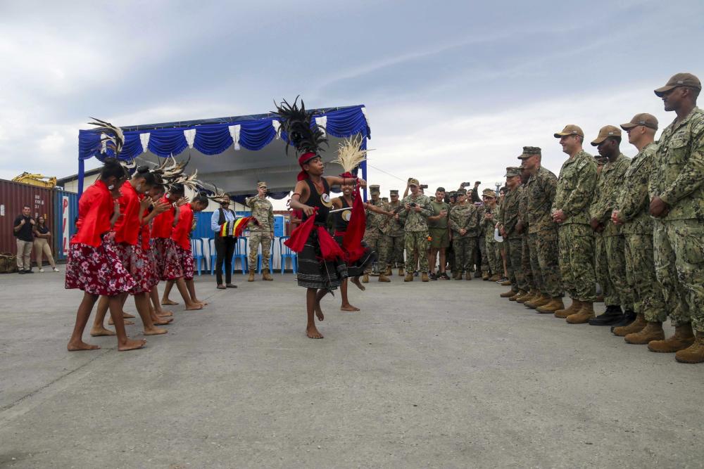 New Martinsville native namesake ship, USS John P. Murtha, participates in exercise in Timor-Leste | News, Sports, Jobs - Vimarsana News