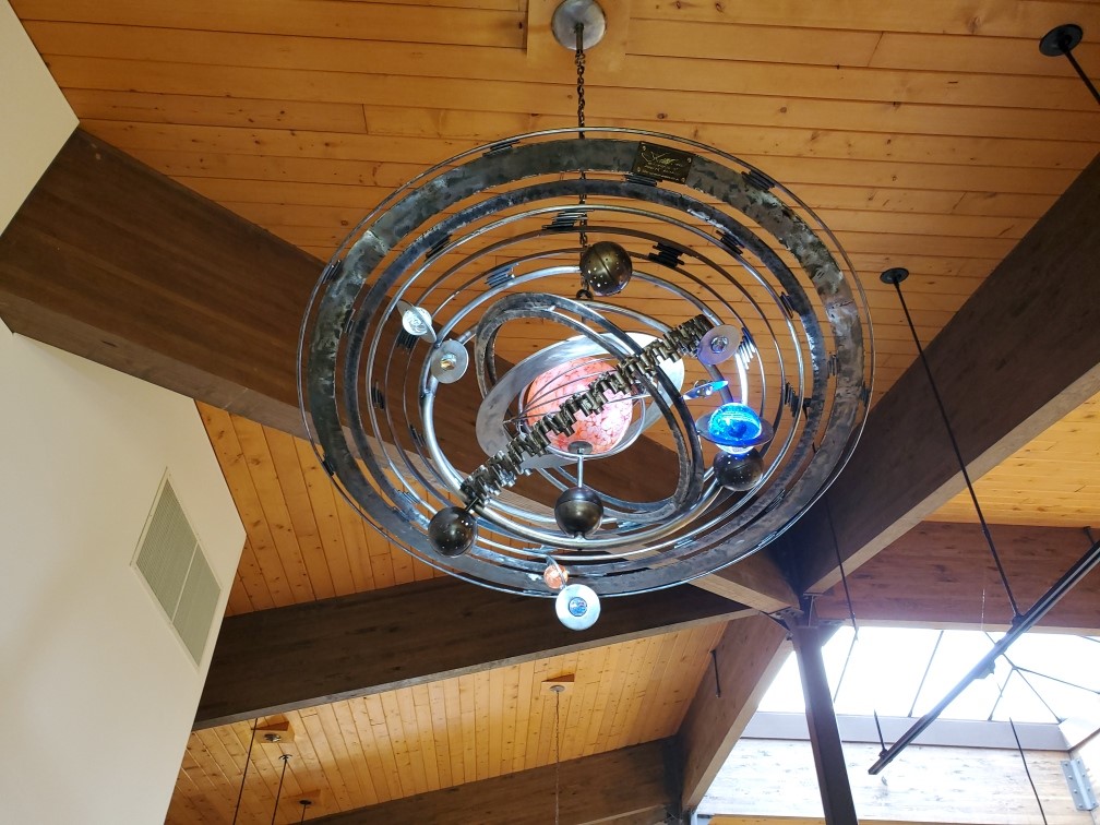 New Martinsville Library Receives Art Fixture Donation | News, Sports, Jobs - Vimarsana News