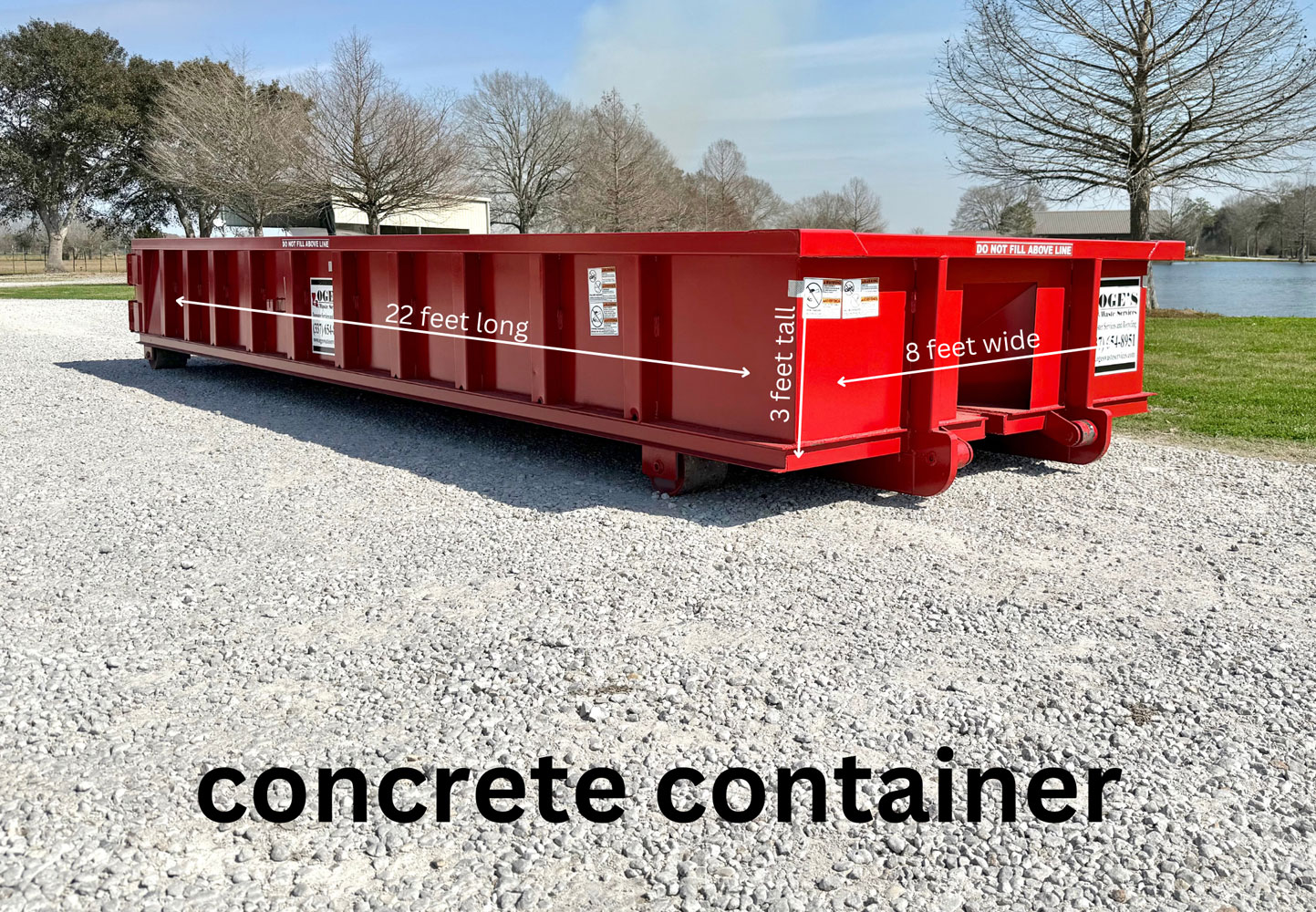 Oges Waste Services - Dumpster Rentals - Crowley, Louisiana