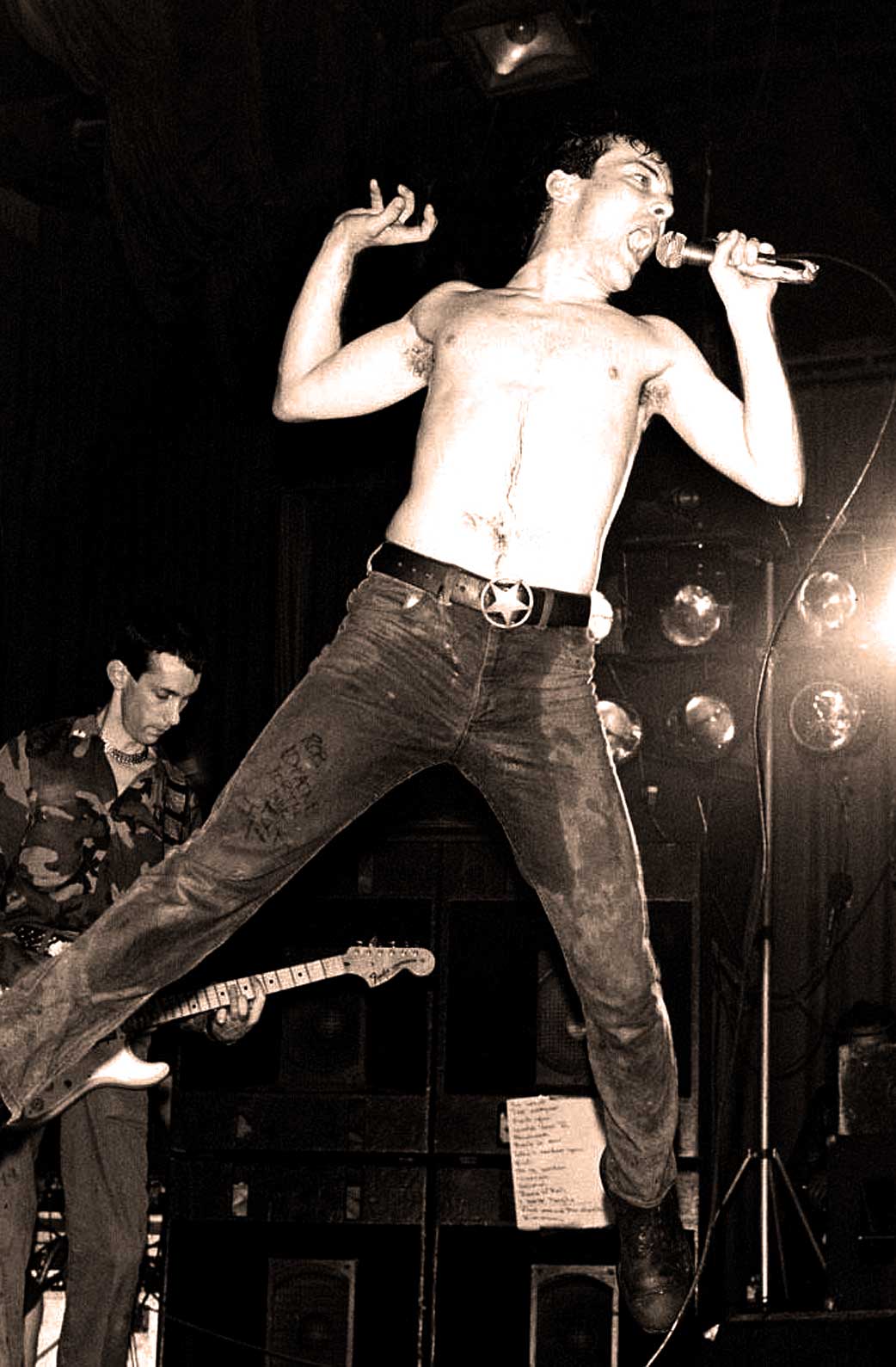 The inimitable Jello Biafra of Dead Kennedys.
