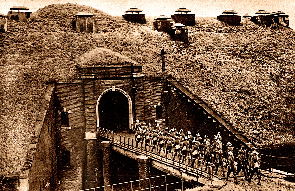 British Troops - Maginot Line