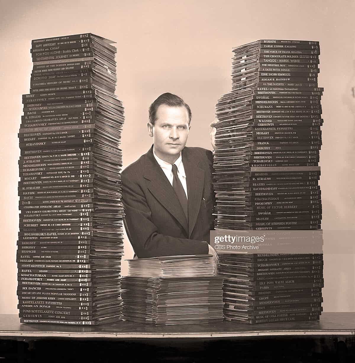 Dr. Peter Goldmark and lps versus 78s